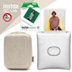 Instax SQ Link Beyaz Ex D Akıllı Telefon Yazıcısı ve Hediye Seti 3