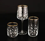 SOFRA TAKIMI TK.GRV ÇİTLEMBİK ALTIN DEKOR (112-805-229) 18 PARÇA 6 KİŞİLİK