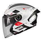 MT Cosmo SV OF515SV Silence A2 Parlak Yazlık Motosiklet Kaskı