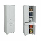 Lake Mutfak ve Banyo Boy Dolabı Geniş