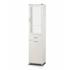 Lake Banyo Boy Dolabı Çamaşır Sepetli Pleksi Cam Kapaklı