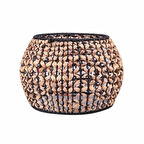 Siyah Naturel Hasır Karpuz Dekor