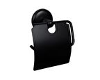 Tuvalet Kağıdı Askısı Duvara Monte Siyah