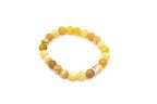 DOĞAL SARI OPAL TAŞI BİLEKLİK 1.KALİTE