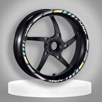 Gogo Yamaha N MAX Hologramlı Jant Şeridi 027