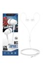 L29 Platoon Bass Earphones Kulaklık Beyaz