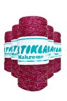 5 Adet Polyester Simli Makrome İpi SG-1845