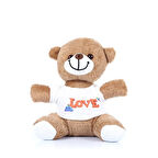 Love Tişörtlü Peluş Ayıcık