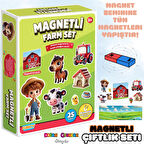 Magnetli Çiftlik Seti - Magnetli Farm Set - Magical Magnet - Çiftlik Oyunu - Hayvanlı Magnetler - Hayvanlar