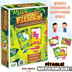 Fitable Hayvan Oyunu - Eşleştirme Aktivite Oyunu - Şekil Tamamlama Oyunu - Akıl Oyunu Zeka Oyunu - Hayvanları Bulma Oyunu