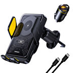 Aohi Superauto 45W Araç İçi Şarjı, 15W Şarj Aleti Handsfree Telefon Tutucu