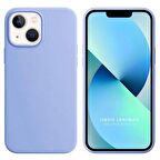 Apple iPhone 15 6.1'' Liquit Lansman Silikon Açık Mavi