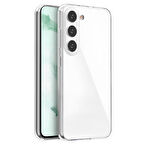 Samsung Galaxy S23 Plus Premium Silikon Kılıf Şeffaf