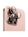 Apple iPhone 16 Pro - Pro Max Metal Çerçeveli Kamera Koruma Lensi