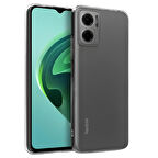 Xiaomi Redmi Note 11E Premium Şeffaf Silikon Kılıf