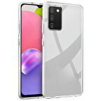 Samsung Galaxy A03S Premium Silikon Kılıf Şeffaf