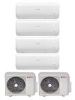 Bosch Multi Split İnverter Klima 72000 Btu Dış (36+36) + 4 İç Ünite 12000 + 12000 + 24000 + 24000 Btu