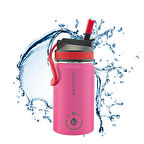 Grosche Lil Chill İzolasyonlu Çocuk Su Matarası Pembe 360 ml