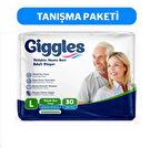 Yetişkin Bel Bantlı Hasta Bezi Large 30'lu 1 Paket 30 Adet