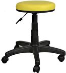 Bürocci Plastik Ayaklı Tabure-Sarı-2999G0113