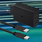 İpek Yıldızı® 65W Hızlı Şarj Edebilen TYPE C uçlu Şarj Aleti