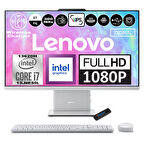 Lenovo Ideacentre Aıo 27IRH9 Intel Core I7-13620H Ddr5 64GB 2tb SSD Intel UHD Graphics 27 Inc Fhd IPS Windows 11 Pro  Bulut Grisi All In One Bilgisayar F0HM0048TRP16 + Zetta Flash Bellek