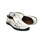 Catelli %100 Hakiki Deri Erkek Yazlık Rahat Günlük Delikli Ekstra Esnek & Hafif Yeni Sezon Çarık Ayakkabı 40-45