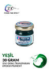Opak & Transparan Sıvı Pigment Boya / Yeşil / Epoksi Için 30 GRAM