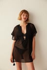 Siyah Basic Kaftan