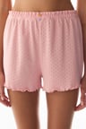 Pembe Sleep Mode Pointel Şort Pijama Altı