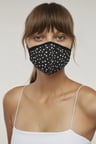 Siyah Desenli Maske