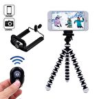 Akıllı Telefonlar için Masaüstü Tripod Seti