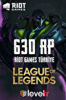 League of Legends 630 RP - LOL