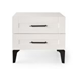 Çakıl MDF 2 Çekmeceli Komodin 55x43x53cm