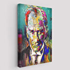 Renkli Mustafa Kemal Atatürk Tablosu-6327