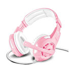 Trust 23203 Pembe GXT 310P Radius Oyuncu Kulak Üstü Kablolu Kulaklık