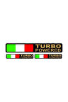 GOGO TURBO POWERED LOGO DAMLA STICKER