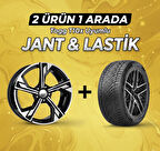 Togg T10x Uyumlu 225/60R18 Kış Lastiği 4 Adet Yılı:2025 + DY338 BD 18"Jant 4 Adet