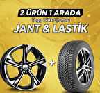 Togg T10x Uyumlu 225/60R18 Dört Mevsim Lastiği 4 Adet Yılı:2025 + DY338 BD 18"Jant 4 Adet