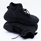 +8 cm Boy Uzatan Gizli Topuklu Bağcık Detaylı Outdoor Görünümlü Erkek Bot