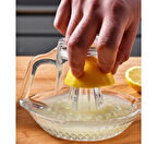 Cam Limon Sıkacağı Meyve Sıkma Aparatı Kolay Kullanımlı Mutfak Gereci Meyve Sıkma Narenciye Sıkacağı