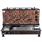  Anka Pro Plus Otomatik Çay Kazanı 4 Demlikli 40 Litre Bakır Elektrikli Tüplü