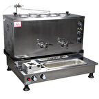  Anka Pro Plus Otomatik Çay Kazanı 5 Demlikli 50 Litre Inox Elektrikli Doğalgazlı