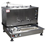  Anka Pro Plus Otomatik Çay Kazanı 5 Demlikli 50 Litre Inox Elektrikli Tüplü