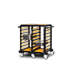 Gastrolley İkili Gn Küvet Taşıma Arabası 75 (EtRafı Açık) 93 x 71 x 99 (cm)