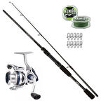 Okuma Aria 3000 - Okuma Wavepower 244cm 15-40gr Spin Olta Seti