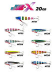 Fujin Jig-X 20gr Light Jigging Jig Yem MT28 Blue Sardine Green Line