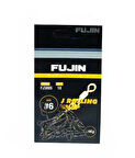 Fujin J Rolling Snap Bilyalı Kilitli Klips Black Nickel 8 no
