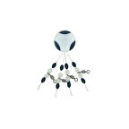 Albastar Fırdöndülü Boncuklu Stoper Standart-L - 4LÜ