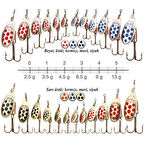 AlbaStar 202 Döner Olta Kaşığı SARI-SİYAH-NO:3